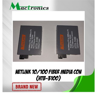 netLINK 10/100M Single-mode Single-fiber WDM Fiber Media Converter (HTB-3100 A/B) 25Km