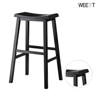 Weext Wooden Saddle Stool 24 Inch Height