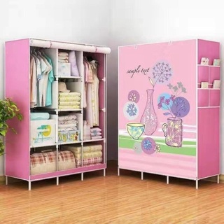 【spot】 3D wardrobe cabinet multifunctional combination鸡