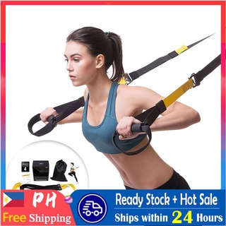 TRX Home fitness Suspension Strength Exercise Bands Resistance Training Straps Work out equipment