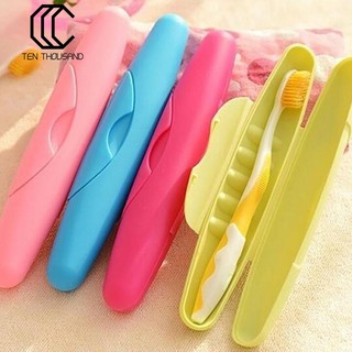 ✌✈Portable Toothbrush Case Box Plastic Travel Tooth Brush Cover Sealed Holder