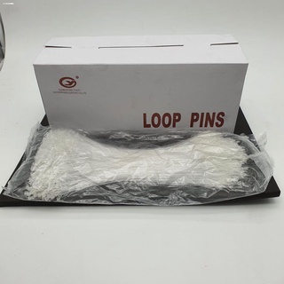 BROWN PAPERPACKAGING✆Loop lock, Loop pins, Tags, Strings 1000 pcs