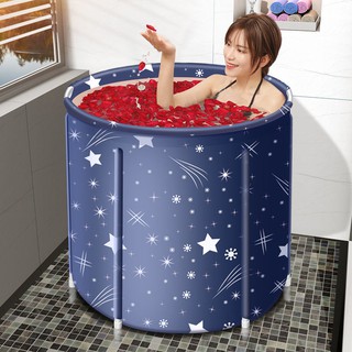 Bath Tub Foldable Home Bathtub Adult Large Bath Tub (6)