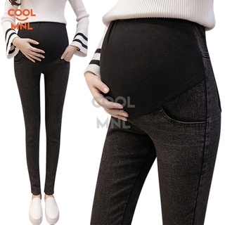 ⊕Elastic Soft Maternity Jeans Cotton Skinny Pregnant Women (