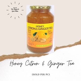 Honey Citron Tea/ Honey Citron and Ginger Tea