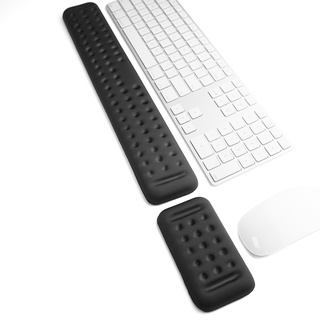 Keyboard Mouse Wrist Rest Ergonomic Memory Foam Hand Palm Rest Support for Gaming and Typing Wrist