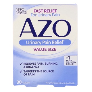 AZO Urinary Pain Relief 30 Tablets