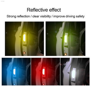 back supportseat belt♝CENZIMO 4 Pcs. Car Door Reflective Safety Warning Strips Anti Scratch Decorati (4)