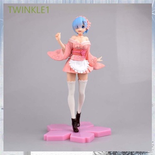 【Available】TWINKLE1 Cute Rem Action Figures Statue Doll Toy Figure Model Toys Collection Model Deskt