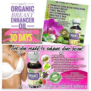 ♨▤♛Tin's Organics Enhance Breast Enhancer Oil 15ml, Pampalaki ng Boobs, Breast Care