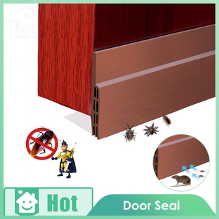 TeBoot Door Bottom Seal Strip Adhesive Under Door Silicone Sweep