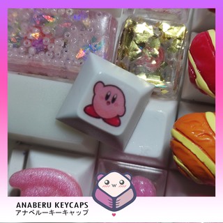Kirby Resin Coated Keycaps