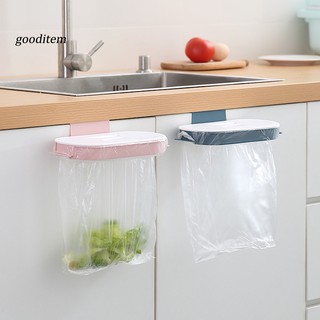 GDTM_Garbage Bag Holder Kitchen Cupboard Door Drawer Cabinet Hanging Trash Bin Rack