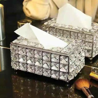 (Beady Warranty) tissue Holder / tissue box / tissue box / Luxury Crystal tissue box / tissue box