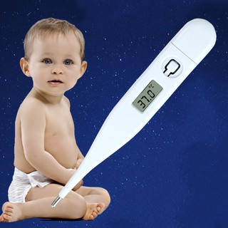 Oral Digital LCD Thermometer Baby Kids Adult Temperature Mouth Body Beeper