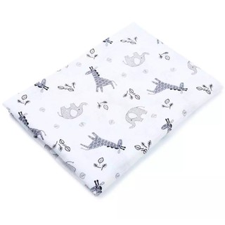 BABA Baby Infant Muslin Blanket Swaddle 100% Cotton Soft Lampin Receiving Blanket Baby Infant