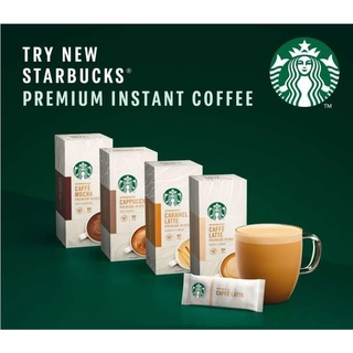 Starbucks Premium Instant Coffee Mixes, 4 Sachets per box, Just Add Water