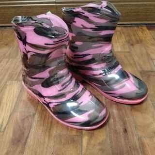 bota KIDS rain boots for ladies floral printed cod 1088 (6)