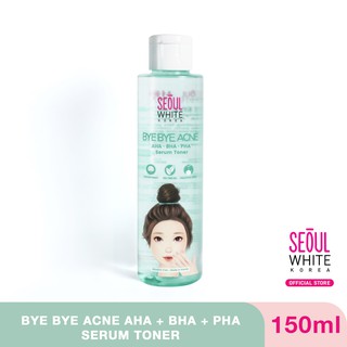 Seoul White Korea BYE BYE ACNE Serum Toner 150ml