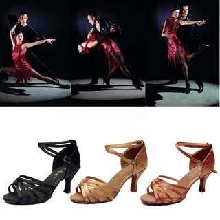 Women's Ballroom Latin Tango Dance Shoes heeled_Shoesbox (2)