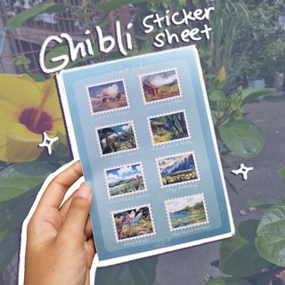 [PRE-ORDER] STUDIO GHIBLI Post Stamp STICKER SHEET