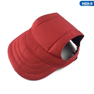 Guangqingmaoyi Pet cap, dog outdoor baseball cap, customizable LOGO canvas hat, Corgi, sunscreen hat (7)