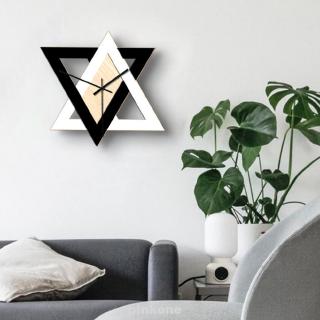 Black White Nordic Style Bedroom Time Office Silent Morden Design Living Room Home Decor Wall Clock