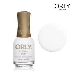 Orly Nail Lacquer Color White Tips