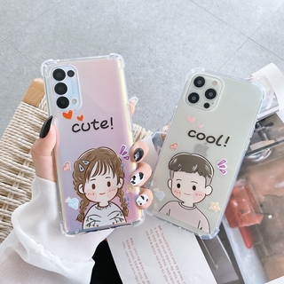soft case oppo A16 Reno6 5G Reno6 Z A54 A74 5G A94 Reno 5 A93 Reno 4Z Reno 4 A53 A52 A92 A12 A12e A31 A91 A3s A5s A7 A37 A1k F9 F11 Pro A5 A9 2020 Reno 2 2F Reno3 A91 Clear Casing TPU Bumper Shockproof Protective Mobile Phone Cute Cases