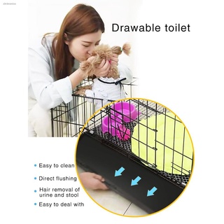 ℡❀Heavy duty and lowest price cage! SIZE LARGE XL XXL pet cage crate for dog cat collapsible foldabl