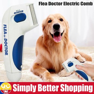Electric Flea Comb Head Lice Removal Flea Controller Killer For Pet Dogs Cats Cleaning
