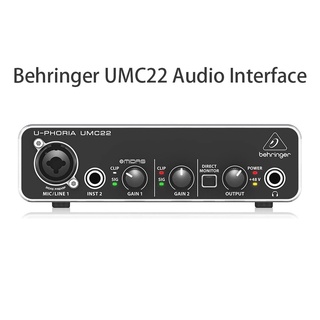 ♞۩Original Behringer U-Phoria UM2 / UMC22 / UMC202HD / UMC204HD / UMC 404HD USB Audio Interface Pre