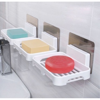 Soap dish free perforated suction cup wall hanging soap box drain toilet soap holder soap holder