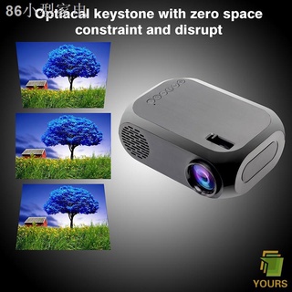 ♧HD 1080P LED Projector Portable Mini Home Theater Cinema Light weight USB AV HDMI IPASON T20 HD led