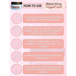 [ONHAND] BLEACHING WHIPPED CREAM | Bleaching Whipped Soap by K-BEAUTÉ | Instant Whitening (6)