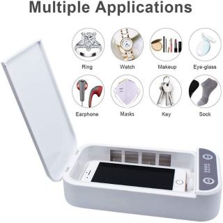 UV Sterilizer Box Masks Phones Cleaner Personal Sanitizer Disinfection Box with Aromatherapy