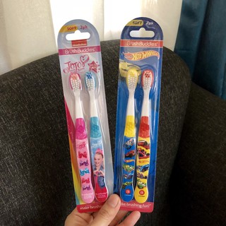 Brush Buddies Jojo Siwa & Hotwheels 2-Pc. Toothbrush Set
