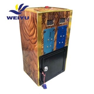 2021WEIYU P1/P5/UNIVERSAL WOODEN DUAL COINBOX FOR PISONET PISOWIFI