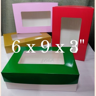 20pcs 6x9x3 Cupcake Pastry Box