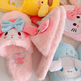 My Melody * Hello Kitty bedroom slippers (1)