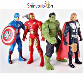Avengers Dolls Shine Avengers HULK IRON MAN Captain America Toys