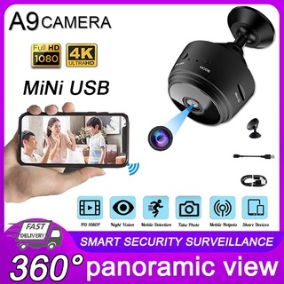 A9 1080P cctv Camera Webcam Wifi Mini IP Home Security Camera Night Vision Wireless Surveillance