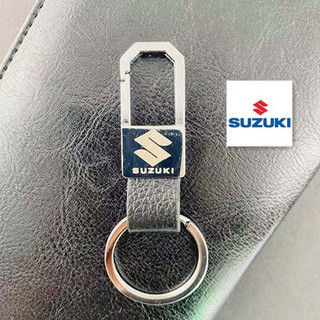 SUZUKI car Logo leather Strap Keyring Keychain Key Chain Ring Key Customized