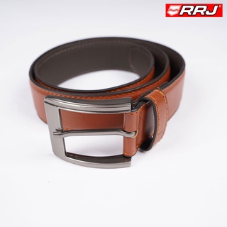 RRJ Men's Accessories Basic Belt 17976 (Brown)