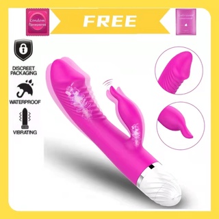 30 Speed Dual G-Spot Rabbit Vibrator Dildo Vibrator Adult Sex Toys for Women and Girl