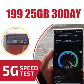 DITO 5G-LTE Tri-cut Sim Card- COD (ON HAND) Get 199P for Free (25GB 30DAY) (1)