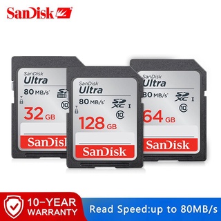 【Fast Delivery】sandisk memory cardSanDisk Ultra 128GB 80MB/s Class 10 SD SDHC SDXC Memory Card in SD (1)