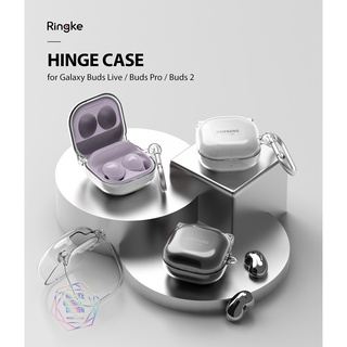Ringke Hinge Case, Galaxy Buds 2 Buds Pro Buds Live [Hinge Case] Ringke Case Cover Accessory for Galaxy Buds 2 Buds Pro Buds Live (2)