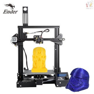 ☆COD☆ Creality 3D Ender-3 Pro High Precision 3D Printer DIY Kit MK-10 Extruder with Resume Printing Function Heatbed Support 220*220*250mm Printing Size for Home & School Use (1)