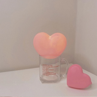 Creative Love Heart Night Light Desk Lamp Cute Bedside Light Romantic Valentine's Gift Bedroom Decor(Included Battery) (8)